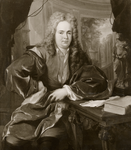 15623 Mr. Johan van Buytenhem. Baljuw van Vlissingen in 1723,1724,1727 en 1728. De schilder van het schilderij is ...