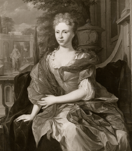 15624 Cath. Barb. van Buytenhem. Vrouw van Mr. Johan van Buytenhem, Baljuw van Vlissingen. Schilder van het schilderij ...