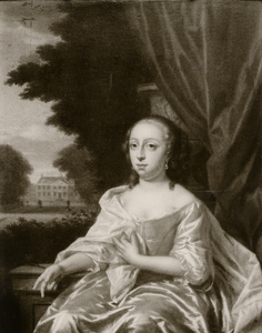 15632 Josina Phenix, huisvrouw van Isaac Hurgronje. Geboren te Vlissingen: 13-4-1663, overleden: 6-8-1711. Schilder van ...