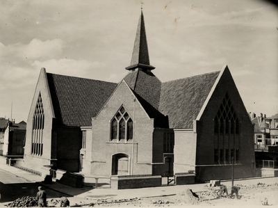 15640 De Gereformeerde Petruskerk in de Paul Krugerstraat. 30-5-1929 Nieuw gebouwde kerk in gebruik genomen 2 op 3 nov. ...