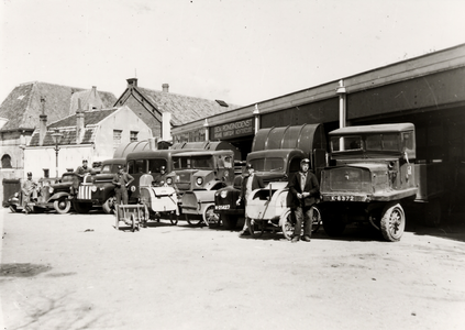 15703 Het terrein van de gemeentelijke reinigingsdienst in de Paardenstraat in Vlissingen