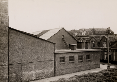 15869 Aanbouw van de hellingloods op het Eiland in Vlissingen