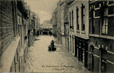 15935 'De Watersnood te Vlissingen (13 Maart 1906)' Het Groenewoud tussen Walstraat en Stenenbeer.