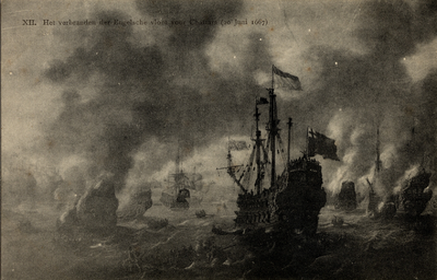 16419 'XII. Het verbranden der Engelsche vloot voor Chattam (20 Juni 1667)'