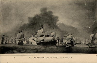 16507 'XV. De Zeeslag bij Solebay, op 7 Juni 1672'