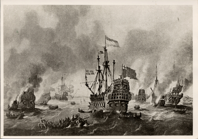 16651 De Engelse nederlaag bij Chatham.