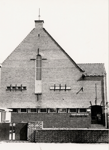 16654 De Gereformeerde kerk aan de Kanaalstraat te Oost-Souburg