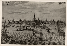 17546 Gezicht op Vlissingen (gravure).