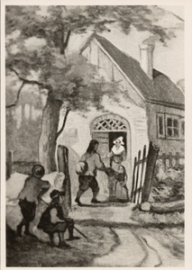 18383 M.A. de Ruyter, trekt bedelend door Frankrijk na als 16-jarige jongen ontsnapt te zijn aan de Biskaaise ...