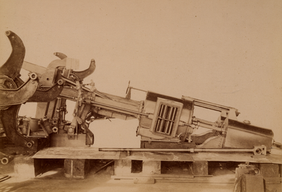 18421 Liggende viervoudige expansietandemstoommachine voor de raderboot F. Schürmann söhne nr.3 (650 IPK) bouwjaar ...