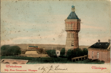 18440 'Watertoren. Vlissingen.' Badhuisstraat en Singel gezien vanaf de Spuiboezem
