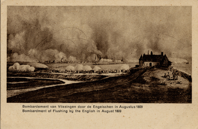 18521 'Bombardement van Vlissingen door de Engelschen in Augustus 1809'