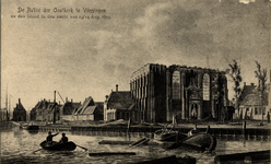 18522 'De Ruïne der Oostkerk te Vlissingen na den brand in den nacht van 13/14 Aug. 1809'