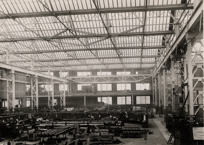 18782 Bouw machinefabriek (vierde loods) van de Koninklijke Maatschappij de Schelde (KMS) in Vlissingen
