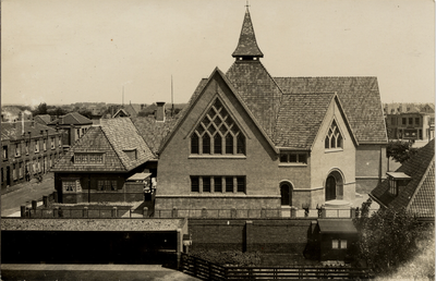 18819 De Gereformeerde Kerk in de Paul Krugerstraat, gebouwd in 1928-1929.