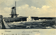 19249 'Vlissingen Oranjemolen' De Oranjemolen op de Oranjedijk