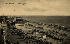 19326 'Het Strand. Vlissingen'Badstrand, Boulevard Evertsen en Boulevard Bankert.