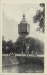 19362 'Vlissingen. Watertoren' Watertoren gebouwd in 1894. Op de voorgrond de Vlissingse watergang.