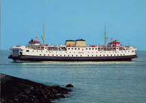 19414 'Vlissingen. Provinciale Boot Vlissingen-Breskens'Provinciale Stoombootdiensten in Zeeland (PSD), de Prinses ...