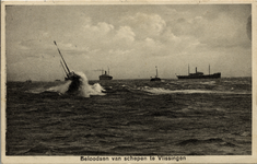 19501 'Beloodsen van schepen te Vlissingen' Loodsboot op de rede van Vlissingen.