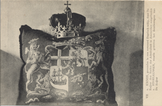 19568 'VII 1. Kroon, gevonden in een veroverd Engelsch schip, door De Ruijter Den Raden der Admiraliteit te Amsterdam ...
