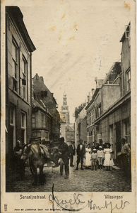 20664 'Sarazijnstraat. Vlissingen' gezien vanaf de Nieuwendijk