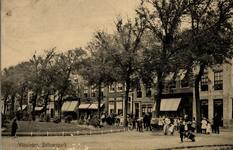 20995 'Vlissingen, Bellamypark' De oostzijde van het Bellamypark