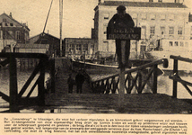 21689 De Tonnenbrug, anno 1694. In de loop van de meer dan 200 jaar van haar bestaan heeft zij veel verandering ...