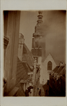 23424 Brand van de St. Jacobskerk, gezien vanaf de Kerkstraat.