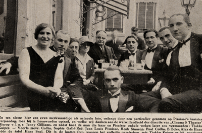 26172 Jean-Louis Pisuisse (Vliss. 6 sept. 1880 - A'dam 26 nov. 1927) was journalist en cabaretier. Op 26 nov. 1927 ...