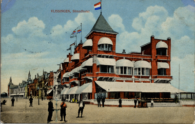 26983 'Vlissingen Strandhotel'. Boulevard Evertsen