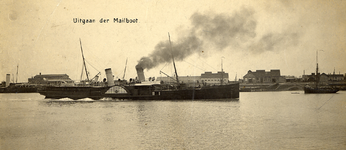 27141 De Buitenhaven met de 'Engeland' van de Stoomvaartmij. Zeeland (SMZ). Bouwjaar 1887, voor de dagdienst Vlissingen ...