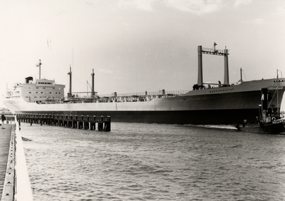 27815 Kon. Mij. De Schelde, proefvaart van de Nederlandse tanker Barendrecht. Het schip meet 32.000 ton en werd gebouwd ...