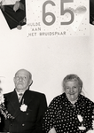 27884 Het echtpaar J.J. Peters en C.P. Peters-Arnoldus uit de Margrietenlaan viert het 65-jarig huwelijksfeest.