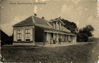 28895 'Ritthem, Opzichterswoning (Zuid-Watering)'. Voormalige herberg De Schoone Waardin op de dijk bij Ritthem. Later ...