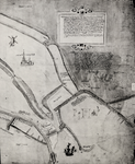29264 Rechterhelft van een handschriftkaart van 1570 door P. Corn. Poel, landmeter der Grafelijkheid van Zeeland. ...