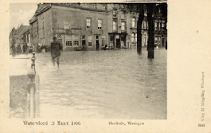 29319 'Watervloed 12 Maart 1906. Hooikade Vlissingen'