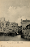 29332 'Vlissingen onder water, 12 Maart 1906' De Kleine Markt.