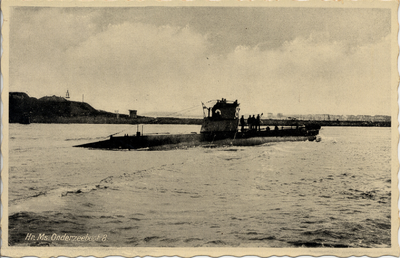 29387 'Hr. Ms. Onderzeeboot 8.' Hr. Ms. K VIII, bouwnummer 167, bouwjaar 1922 door de Kon. Mij. De Schelde