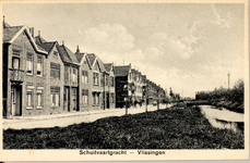 34791 Schuitvaartgracht - Vlissingen De Schuitvaartgracht met rechts de Vlissingse watergang gezien in de richting van ...