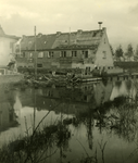 35653 Tweede Wereldoorlog. Inundatie van Walcheren na het bombarderen van de dijken in oktober 1944 door de ...
