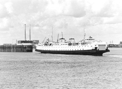 36288 Het schip Irene van de Provinciale Stoombootdiensten in Zeeland.Gebouwd door de Kon. Mij. de Schelde in 1959, op ...
