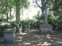 36793 Grafmonumenten in het park tussen Koudekerkseweg en Julianalaan, de oude begraafplaats van Vlissingen