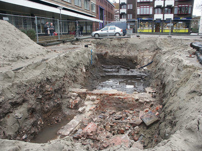 38205 Archeologisch vooronderzoek in de Spuistraat in Vlissingen i.v.m. afbraak en sanering in de Spuistraat en Oude Markt