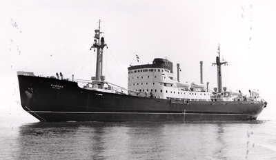 40099 Vrachtschip Baikal, gebouwd door de Kon. Mij. De Schelde voor Sovtorgflot (USSR). Bouwnummer 283, bouwjaar 1956, ...