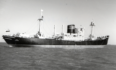 40130 Vrachtschip 'Ob', gebouwd door de Kon. Mij. de Schelde voor Sovtorgflot (USSR) te Moermansk. Bouwnummer 276, ...