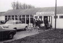 40329 Clubhuis van de voetbalclub Vlissingen (VCV), vanaf sept. 1962, bij de sportvelden aan de Irislaan.