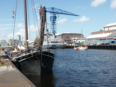 40546 Maritiem evenement Small Sail, (zeil)schepen en festiviteiten op verschillende locaties te Vlissingen. Op de ...