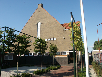 40937 Gereformeerde kerk, Kanaalstraat 8. Protestantse Gemeente te Oost-Souburg. In gebruik genomen 19 mei 1933