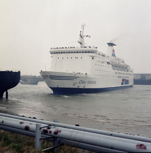 42965 De Olau Hollandia (1) van de Olau Line, veerdienst Vlissingen / Sheerness.Gebouwd in 1980, het schip vervangt de ...